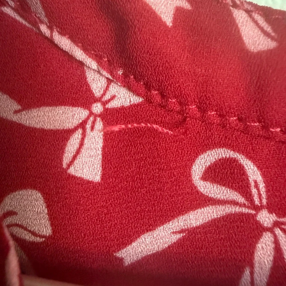 Torrid Harper Georgette Bow Blouse - Picture 5 of 7